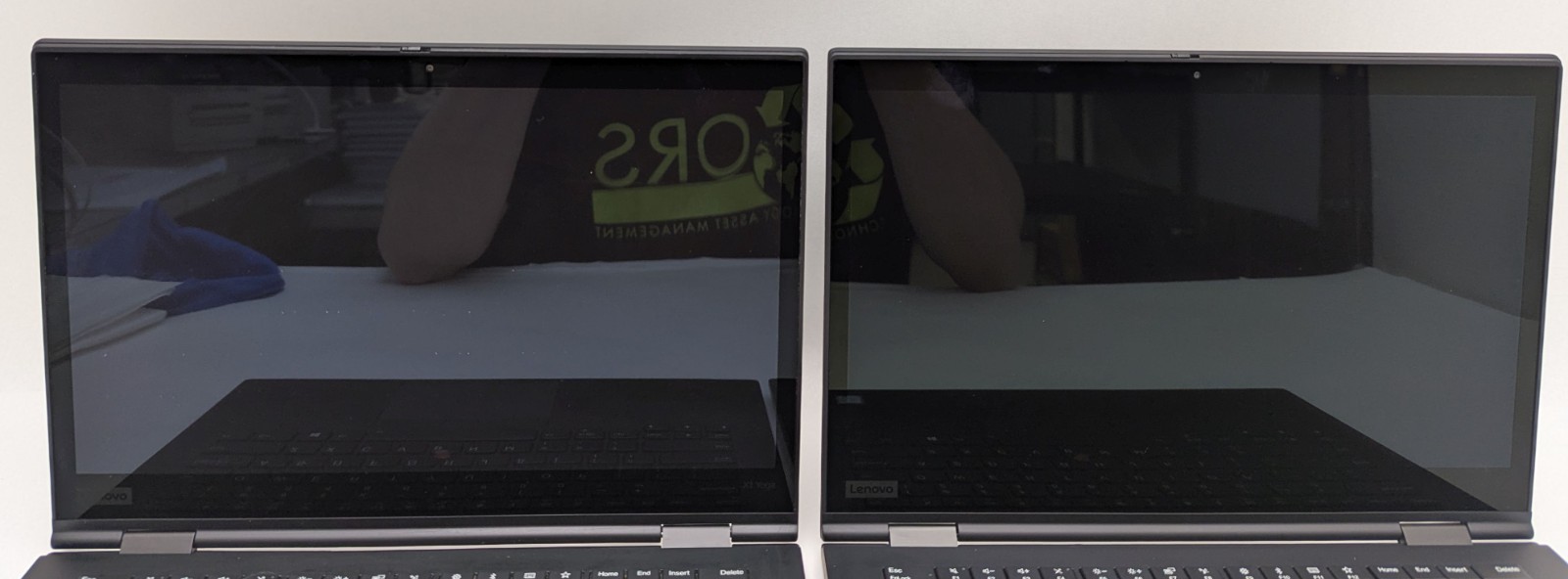 Lot of 2 Lenovo ThinkPad X1 Yoga 3rd Gen 14″ Laptop i5-8250U 8GB – *BAD SPEAKERS