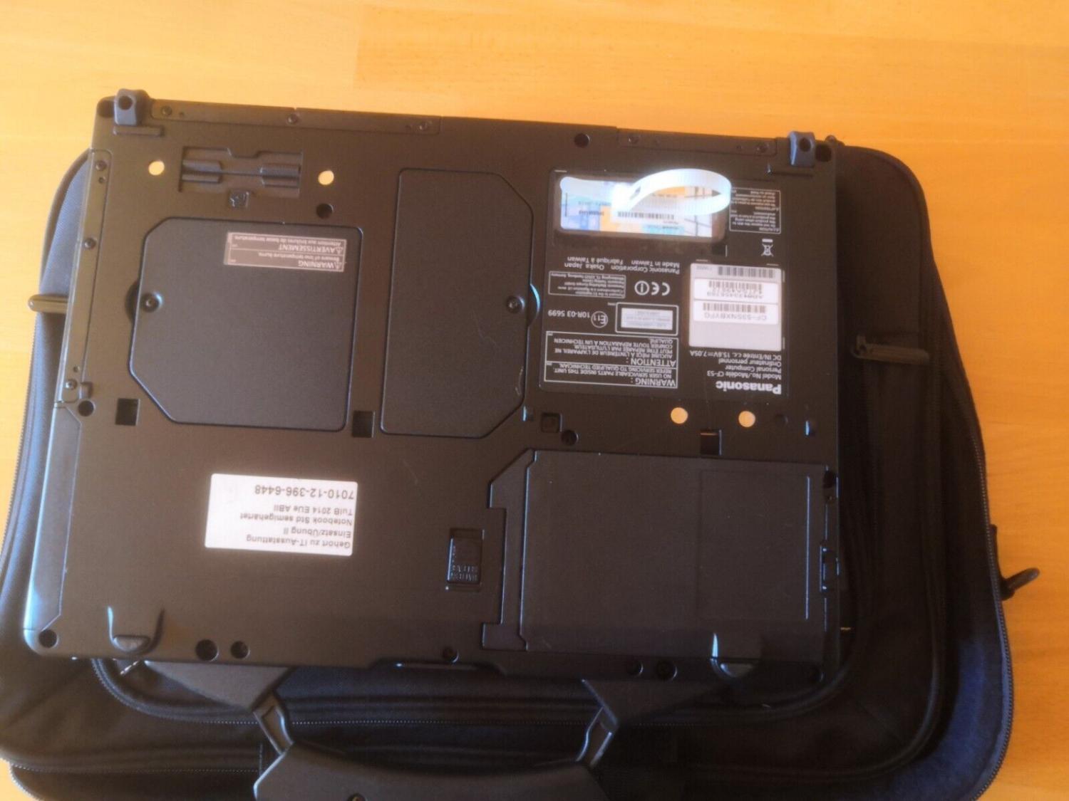 Panasonic Toughbook Laptop CF-53 i5-3340 2.70GHz 8GB No Caddy No SSD