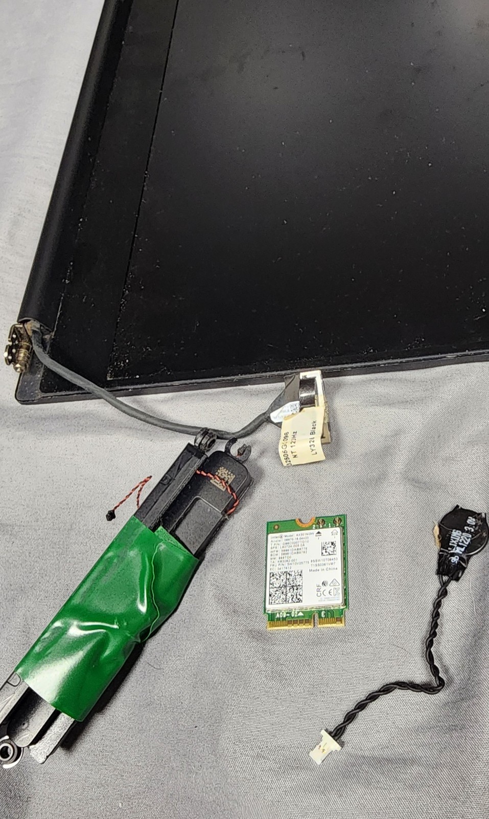 Razer Blade Stealth 13.3 2020 FHD i7 Parts Lot Screen Lid Fan WiFi AS IS