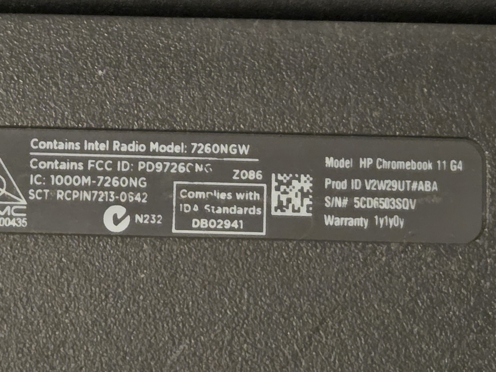 HP Chromebook Laptop