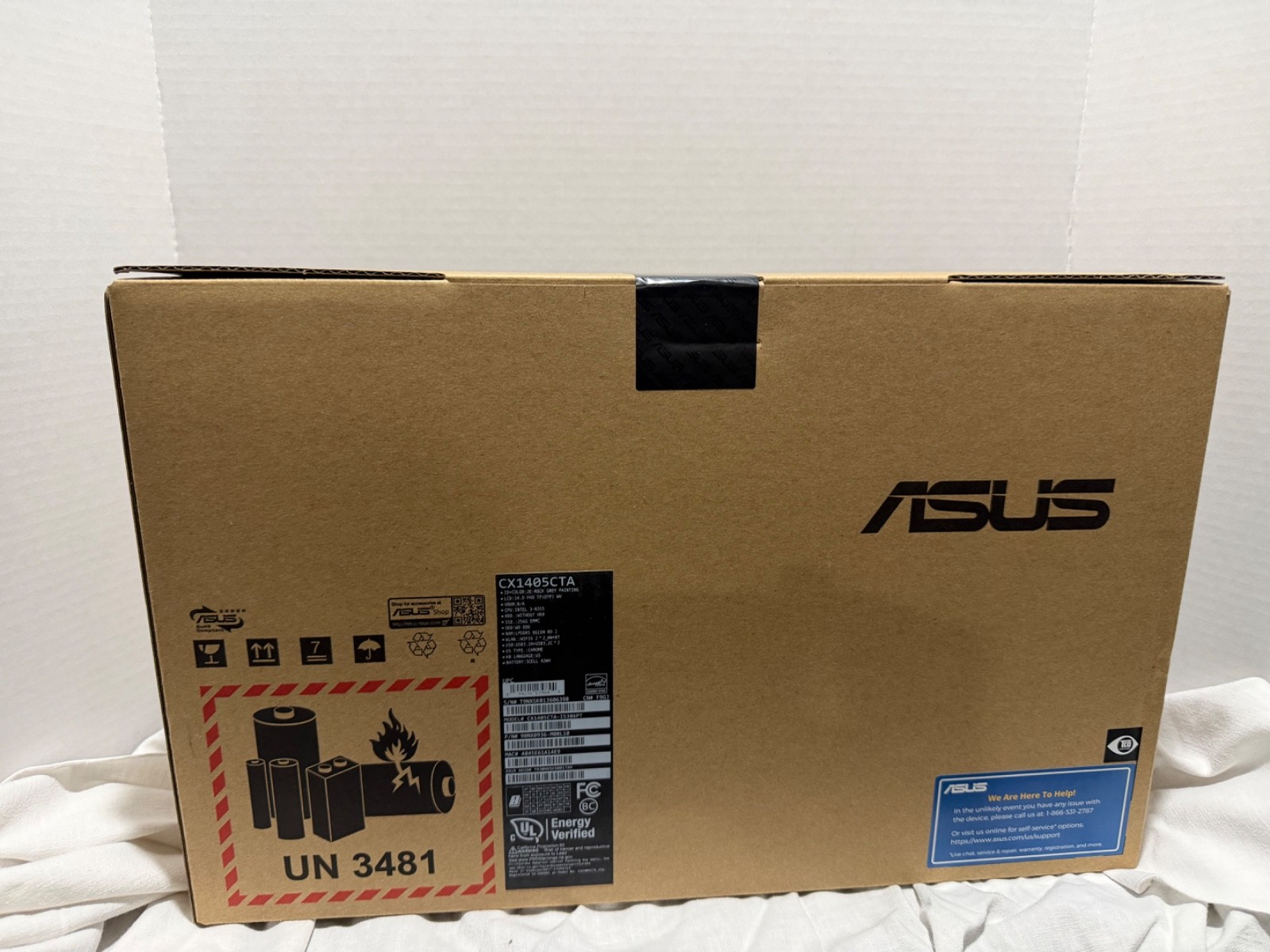 ASUS Chromebook Plus CX1405CTA intel 3-n355