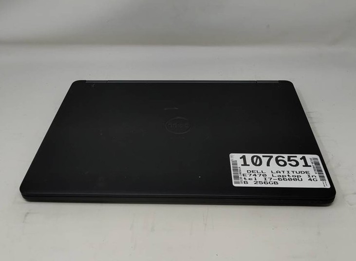 DELL LATITUDE E7470 Laptop Intel I7-6600U 4GB 256GB