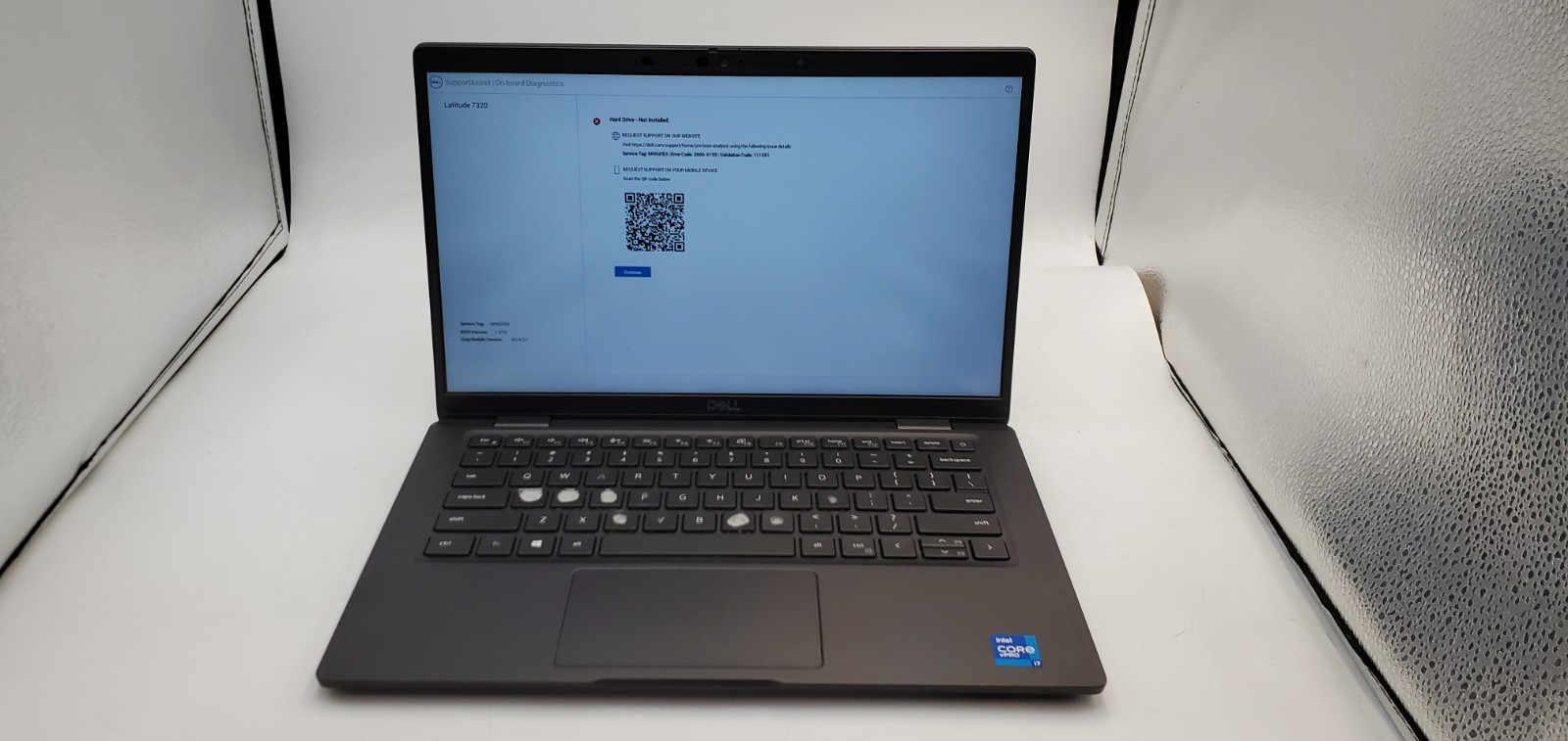 Dell Latitude 7320 i7-11th Gen Laptop Intel Core 3.0 GHz 16GB No SSD/OS 13″