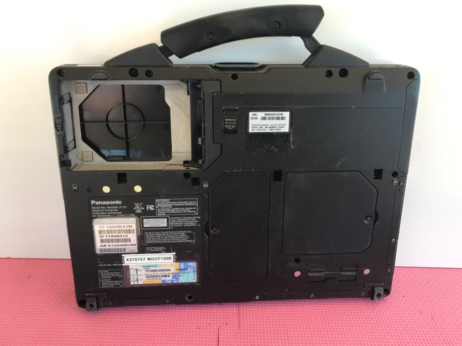 Panasonic Toughbook CF-53 i5-3340M 2.7GHz 8Gb NO HD/ Caddy MK3 53SUREA1M #4