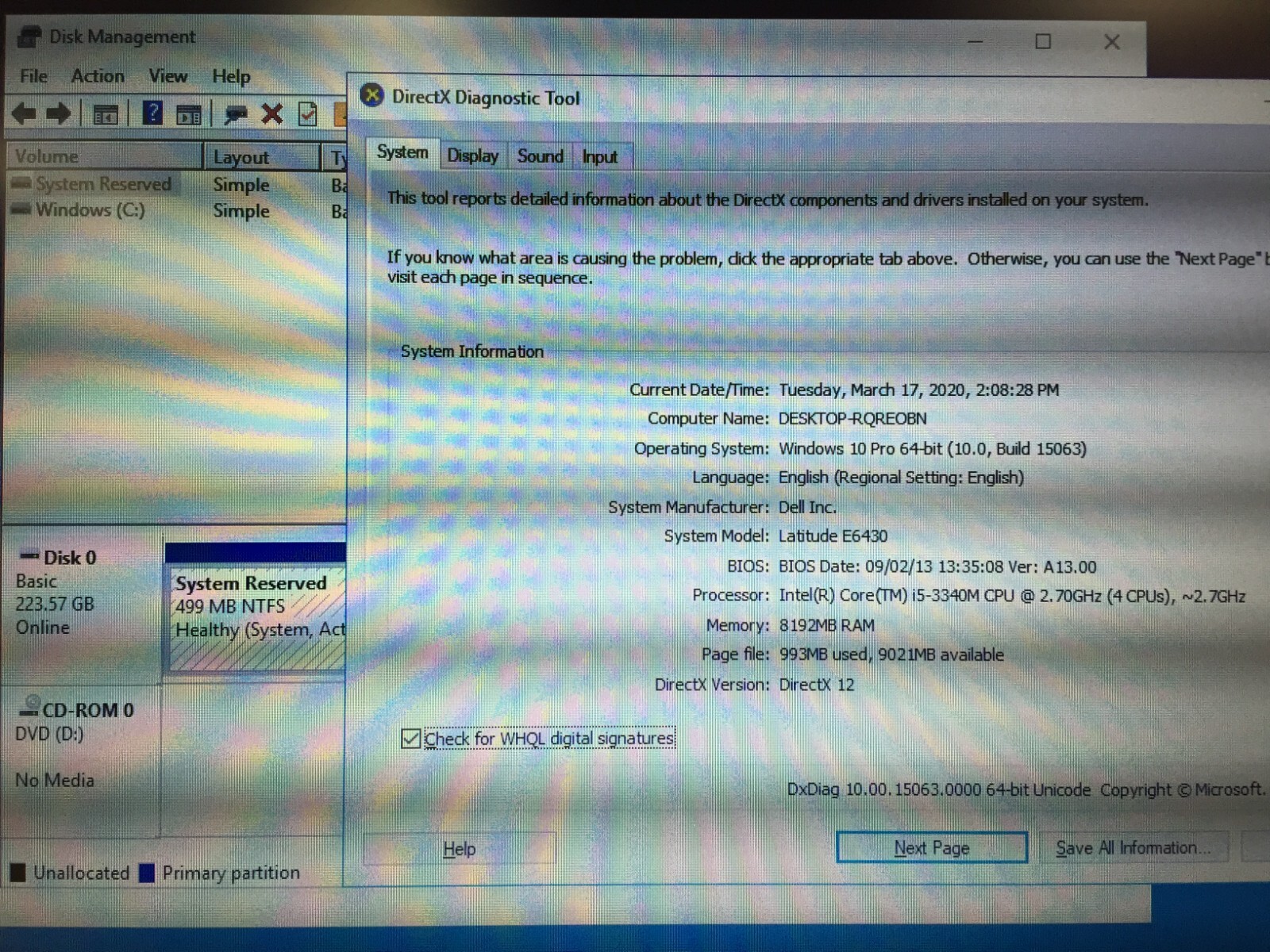 Dell Latitude E6430 14″ Laptop, Intel i5-3340M/8GB RAM/256GB SSD/Win 10 Pro