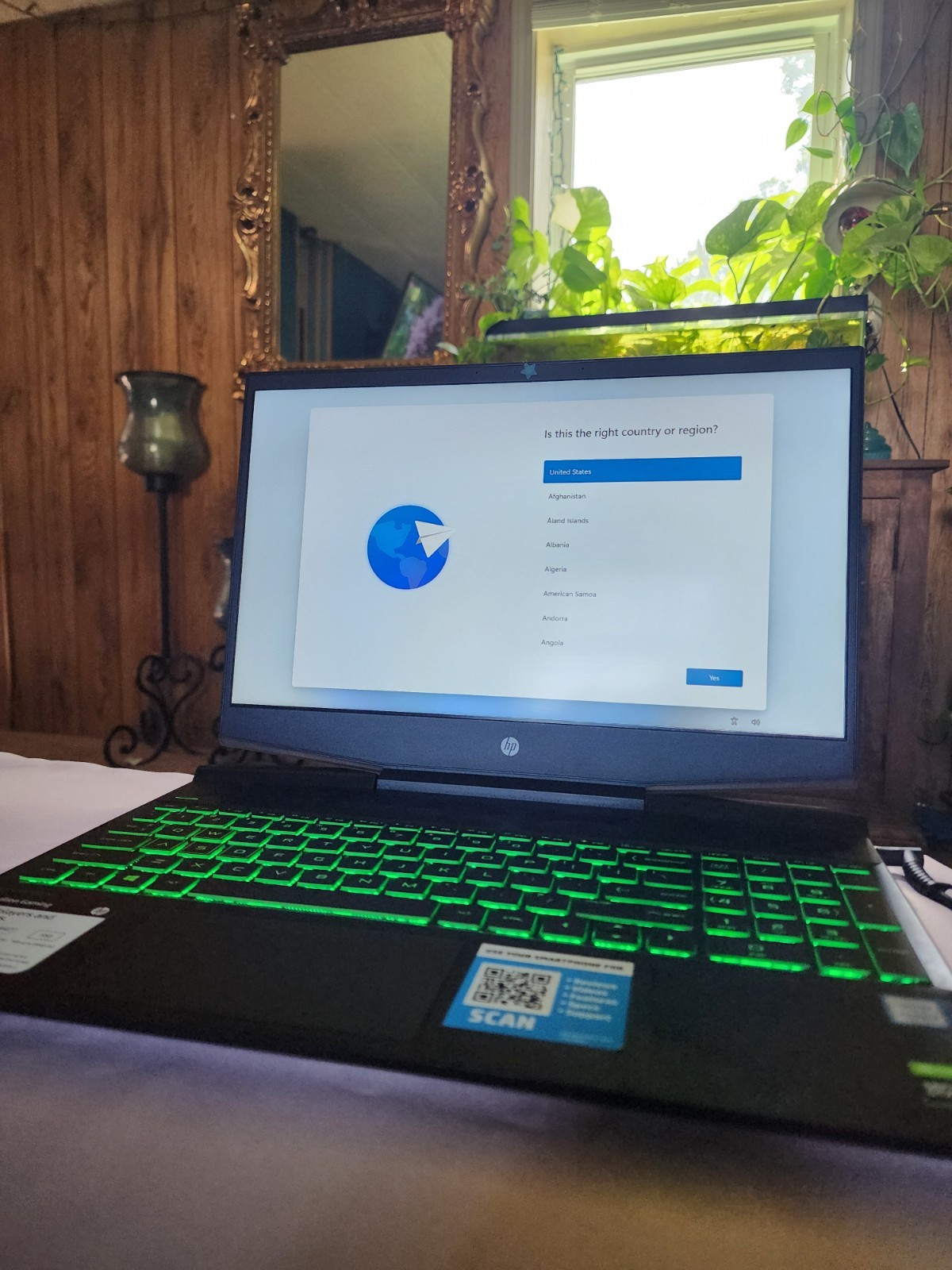 HP Pavilion Gaming 15.6″ i5-9300H 8GB 256GB SSD GTX 1050 Win 11 Black