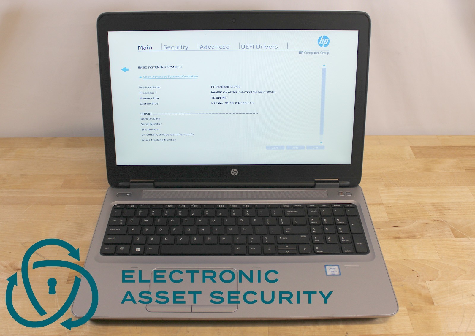 HP ProBook 650 G2 i5-6300U 2.40GHz 16GB RAM (No Drives)