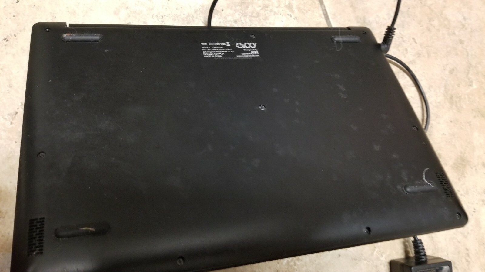 EVOO EV-C-116-1-BK Laptop 11.6″ HD Intel N3350 1.10GHz 32GB FOR PARTS