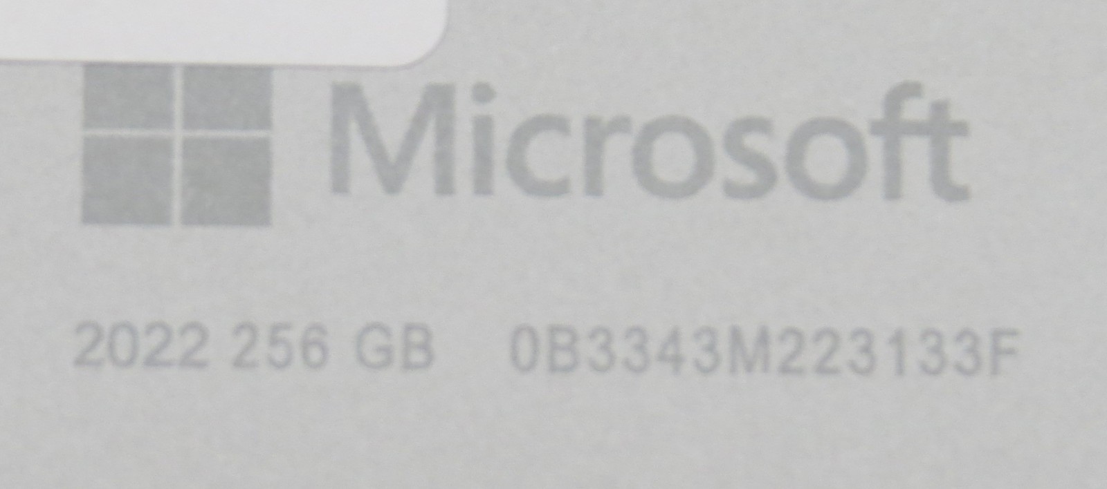 Surface Go 3 | i3-10100Y @ 1.3GHz | 8GB DDR4 | 10.1″ Touch | 256 GB | No OS/AC