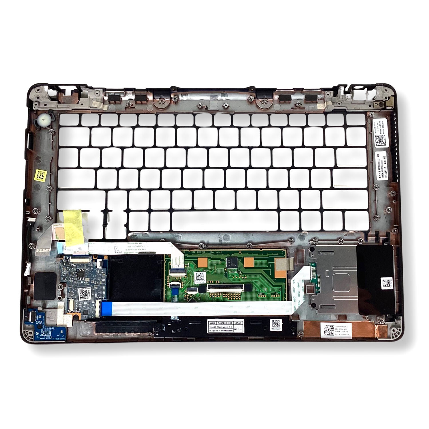 Dell OEM Latitude E7270 Palmrest Touchpad Assembly with Smart Card Reader P1J5D