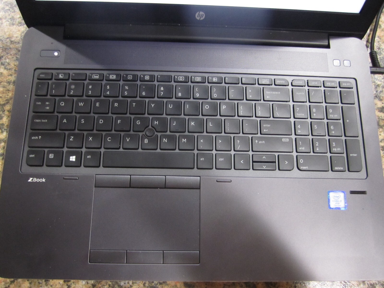 HP ZBook 15 G4 Laptop Core i7 2.9 GHz 16GB RAM 256GB + 512 SSDs NVidia M2200