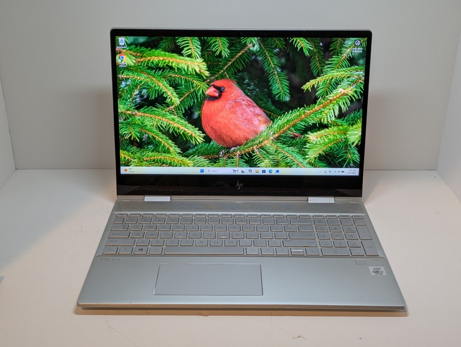 HP ENVY x360 15m-dr1012dx (512GB SSD, Intel Core i7-10510U, 12GB RAM) No Charger
