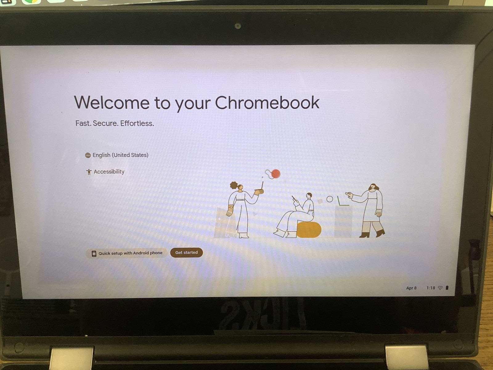 Lenovo 300e Chromebook 11.6″ HD 2-N-1 MediaTek 8173 4GB RAM 32GB eMMC Read Desc