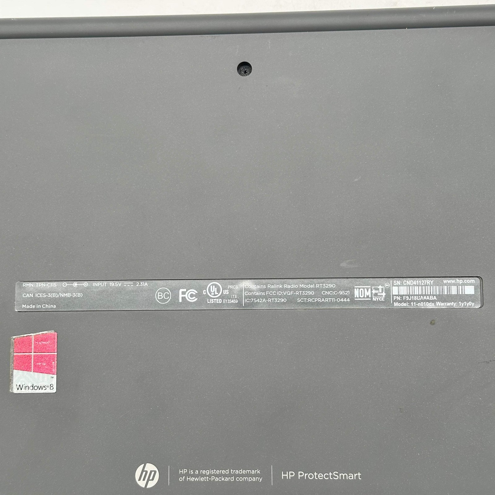 HP 11-n010dx Laptop for Parts