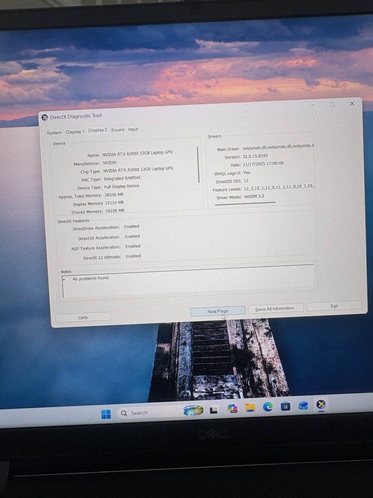 Dell Precision 7670 16″ i7-12850HX 32GB SSD RTX A3000 Win11 Pro