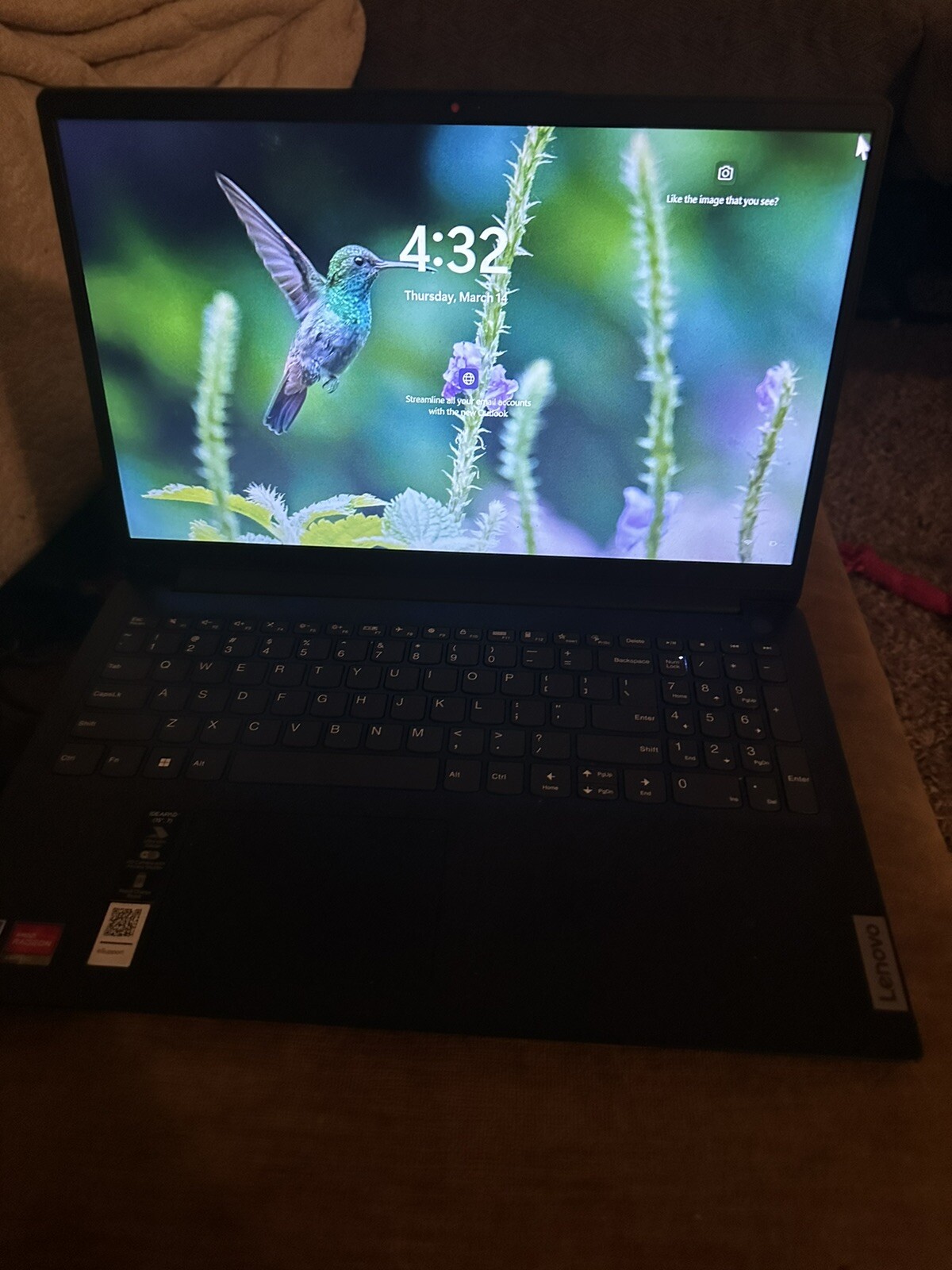 Lenovo IdeaPad 1 15AMN7 15.6″ (128GB SSD, AMD Athlon Silver 7120U, 3.50 GHz,…