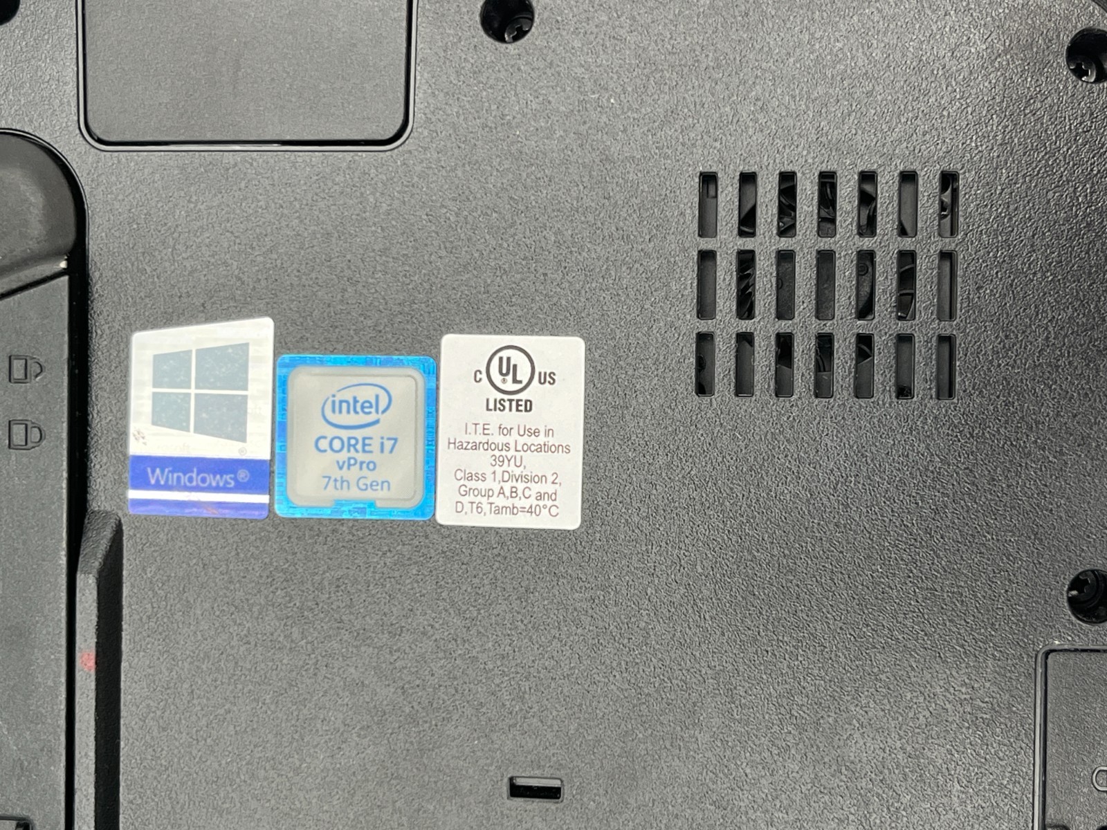 GETAC F110G4 i7-7600U@2.8GHZ 8GB RAM 128GB SSD WIN 11 PRO Tablet