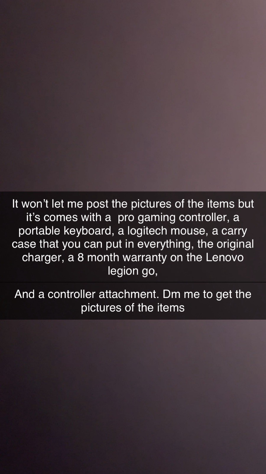 Lenovo Legion Go 8.8″ 144Hz 1TB EXCELLENT CONDITION !!!