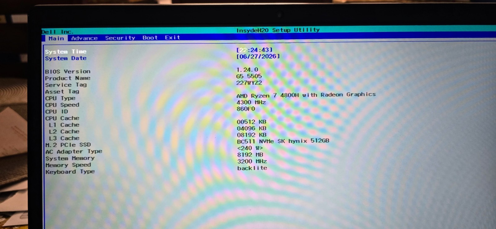 Dell G5 S 15.6″ Windows 11 Laptop, Silver, Ryzen 7 4800H,RX5600M, 8Gram,M.2 500g