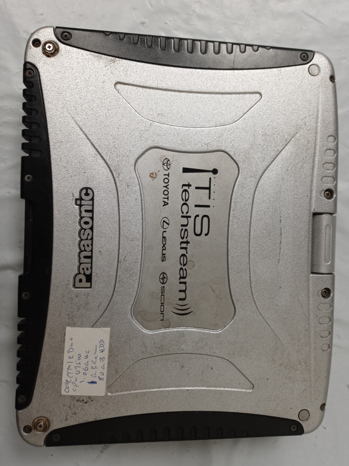 Panasonic ToughBook CF-19 Core 2 Duo U7500 @1.06GHz 1GB RAM 80GB HDD w/ Caddy