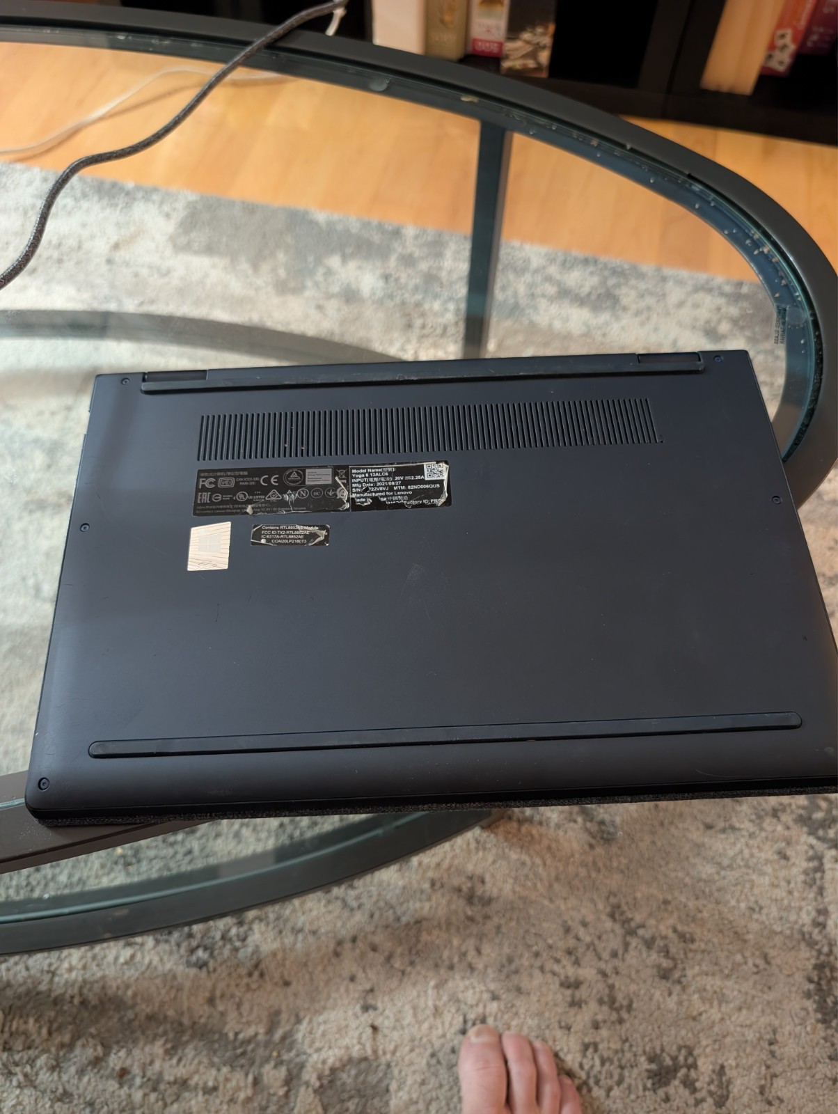 Lenovo Yoga 6 13.3″ 16GB 256GB, Abyss Blue laptop computer