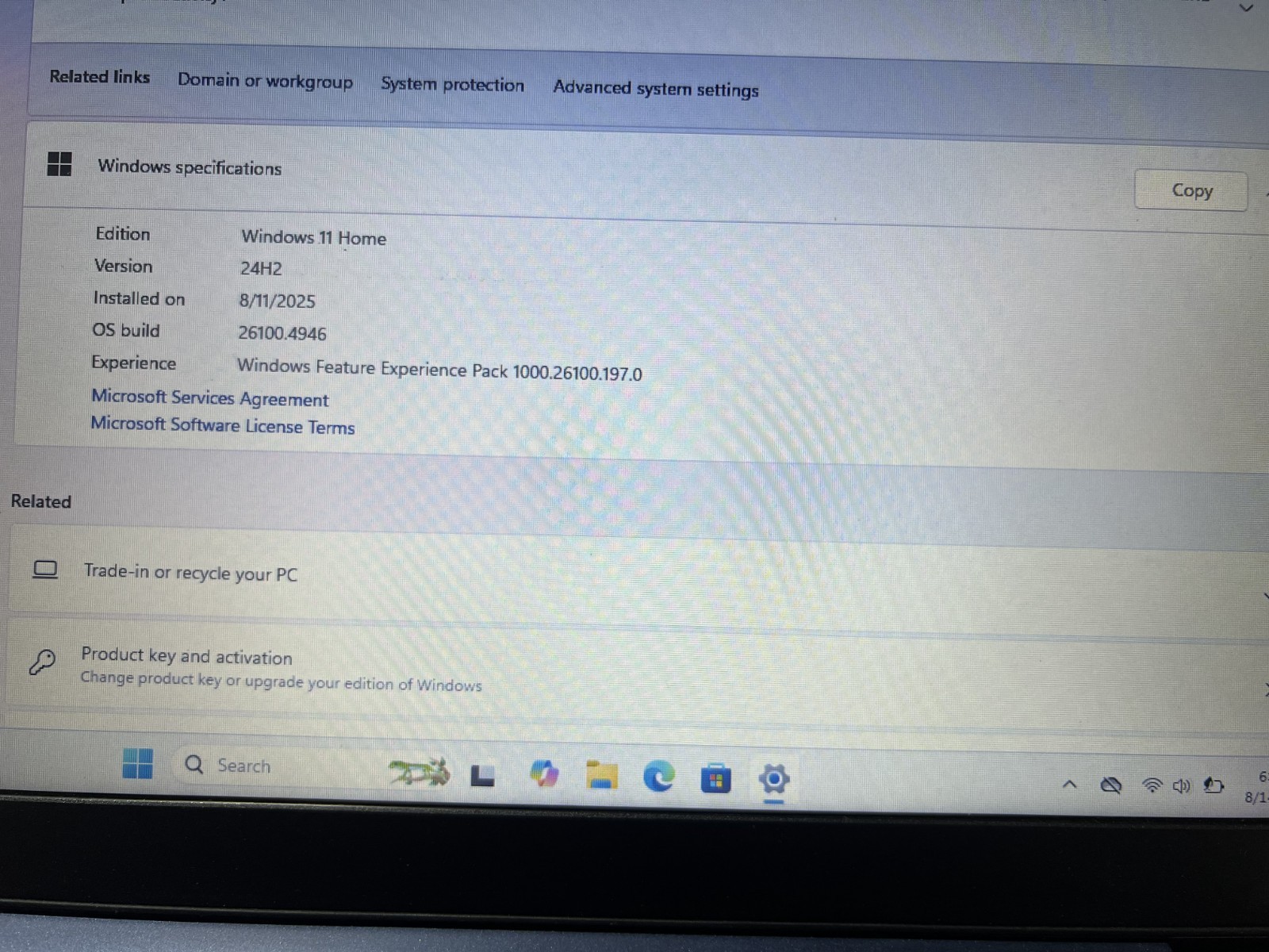 LENOVO IDEAPAD 330S i3-8130U@2.20GHz 12GB RAM 256GB NVMe Win-10H