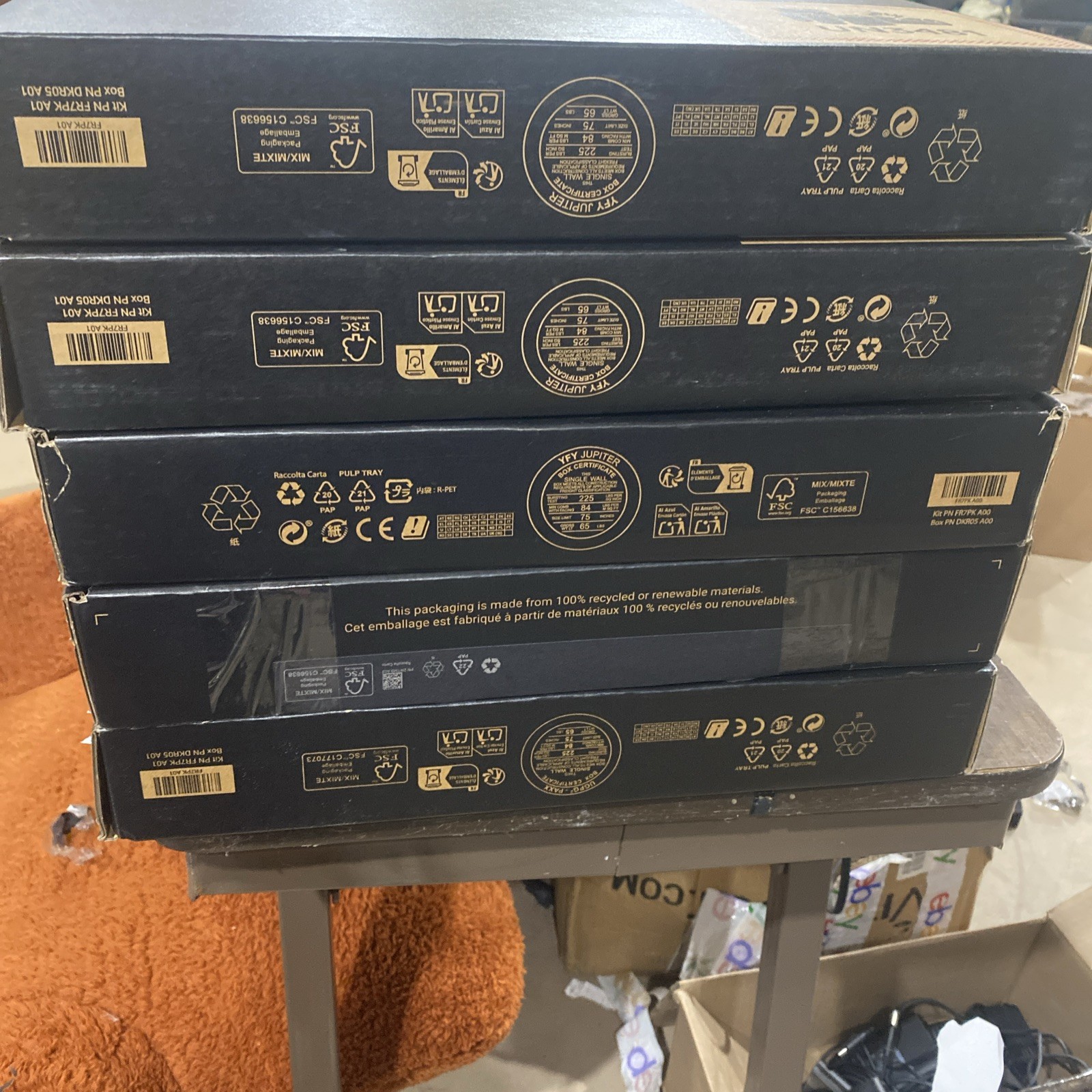 5 Laptop Lot – Dell Latitude 5410 – 10th Gen 8GB 256GB SSD Win 11 Professional