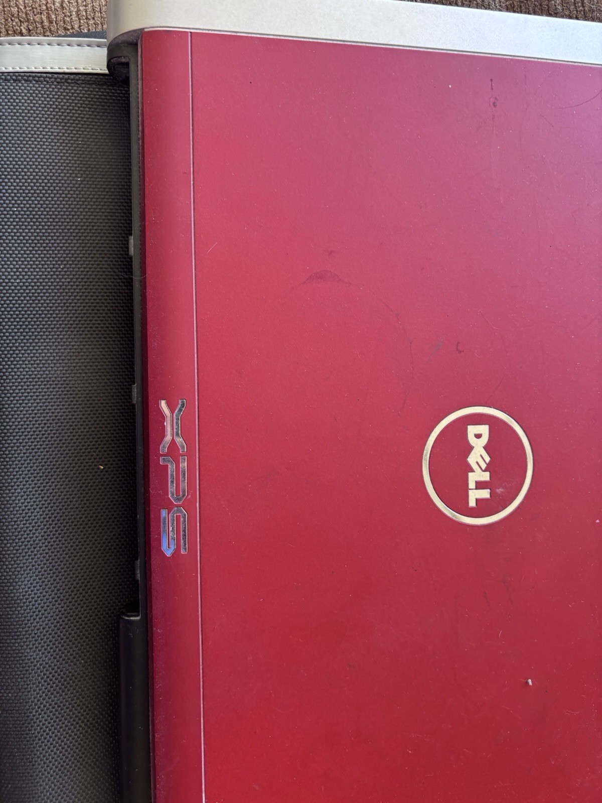 DELL INSPIRON 1720 LAPTOP WINDOWS VISTA WORKS FINE Needs Battery Red Cover