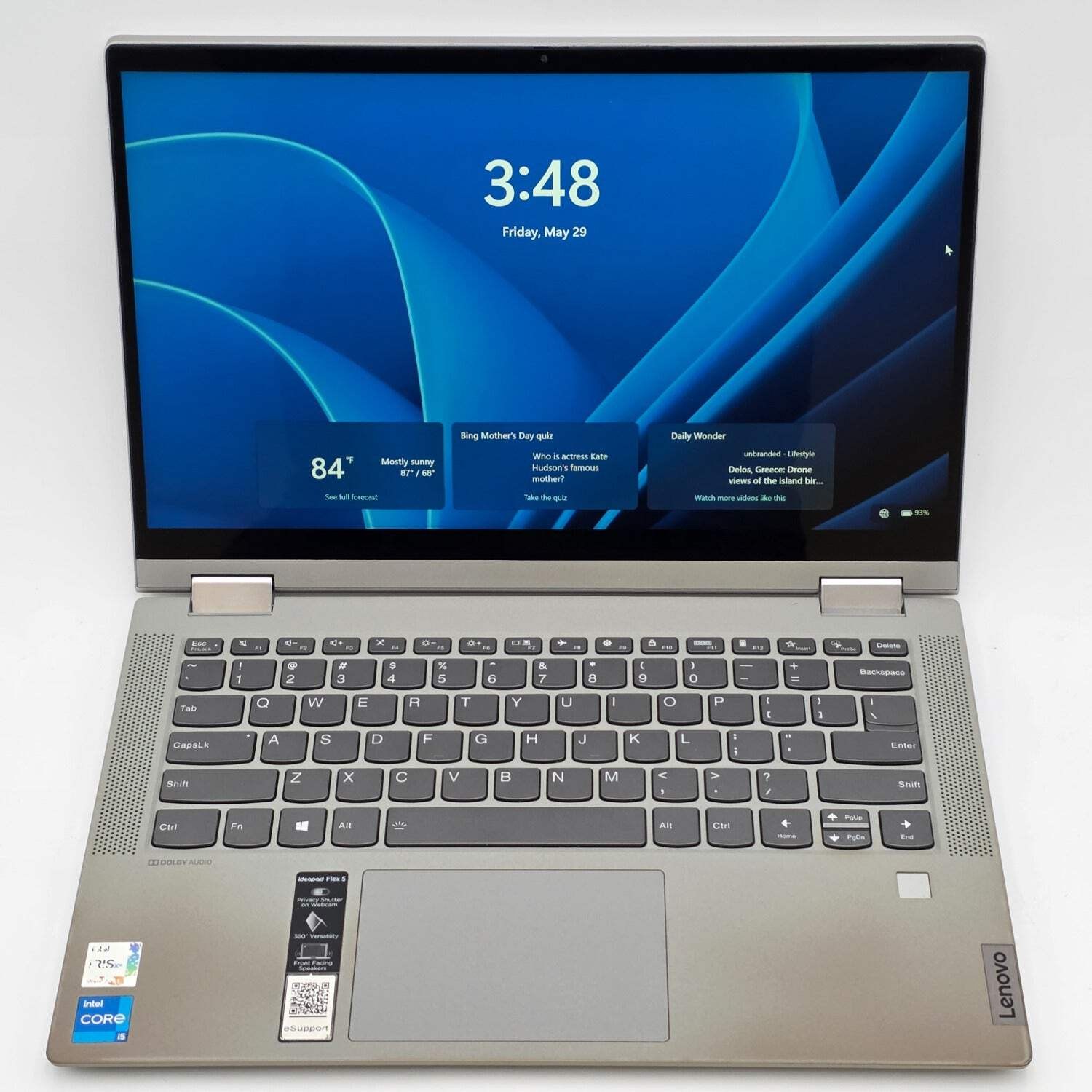 Lenovo IdeaPad Flex 5 14ITL05 14″ i5-1135G7 2.4GHz 12GB RAM 512GB SSD