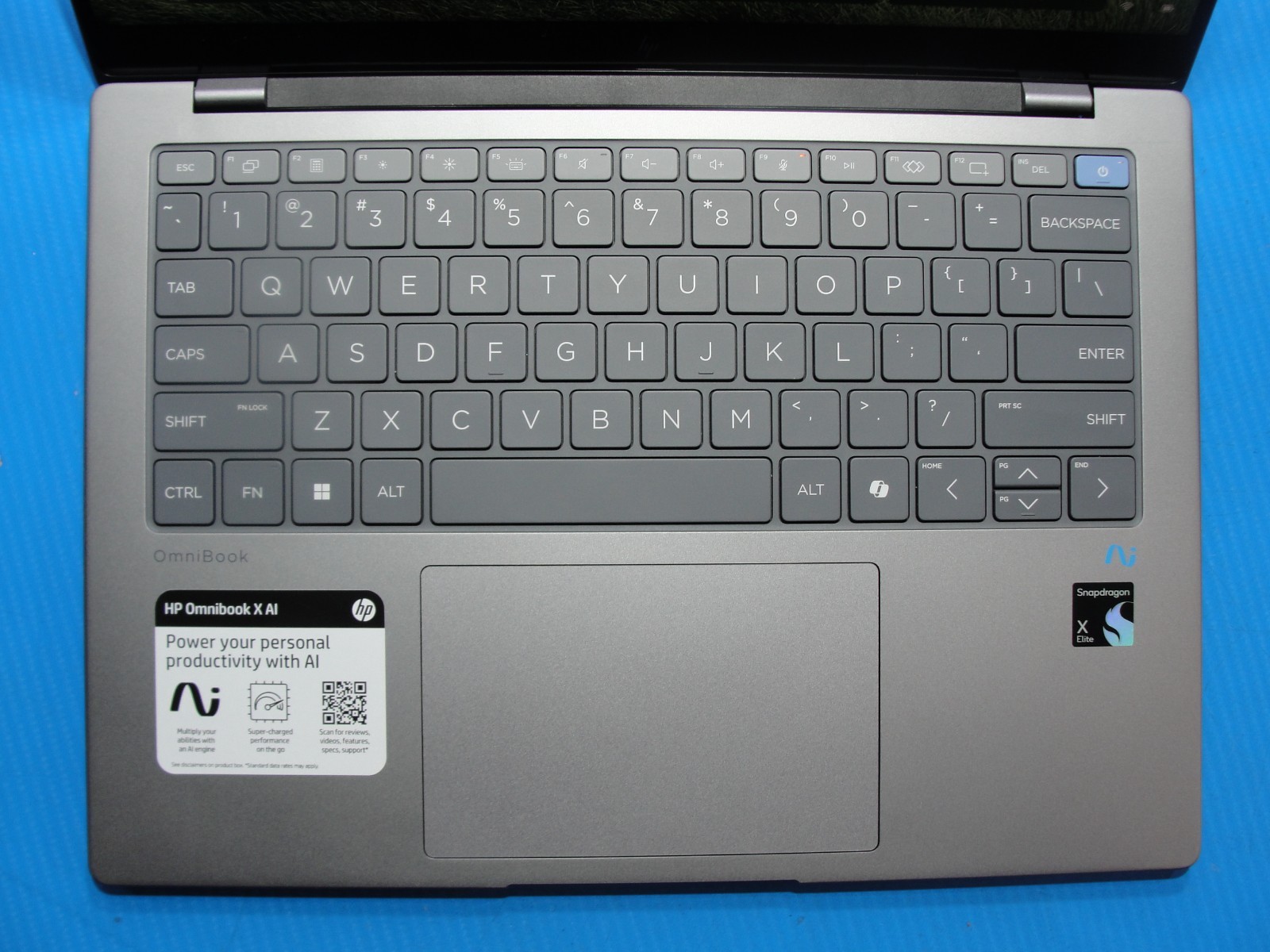 HP OmniBook X Ai 14-FE0013DX 14”WQXGA TOUCH X Elite X1E78100 3.4GHz 16GB SSD 1TB