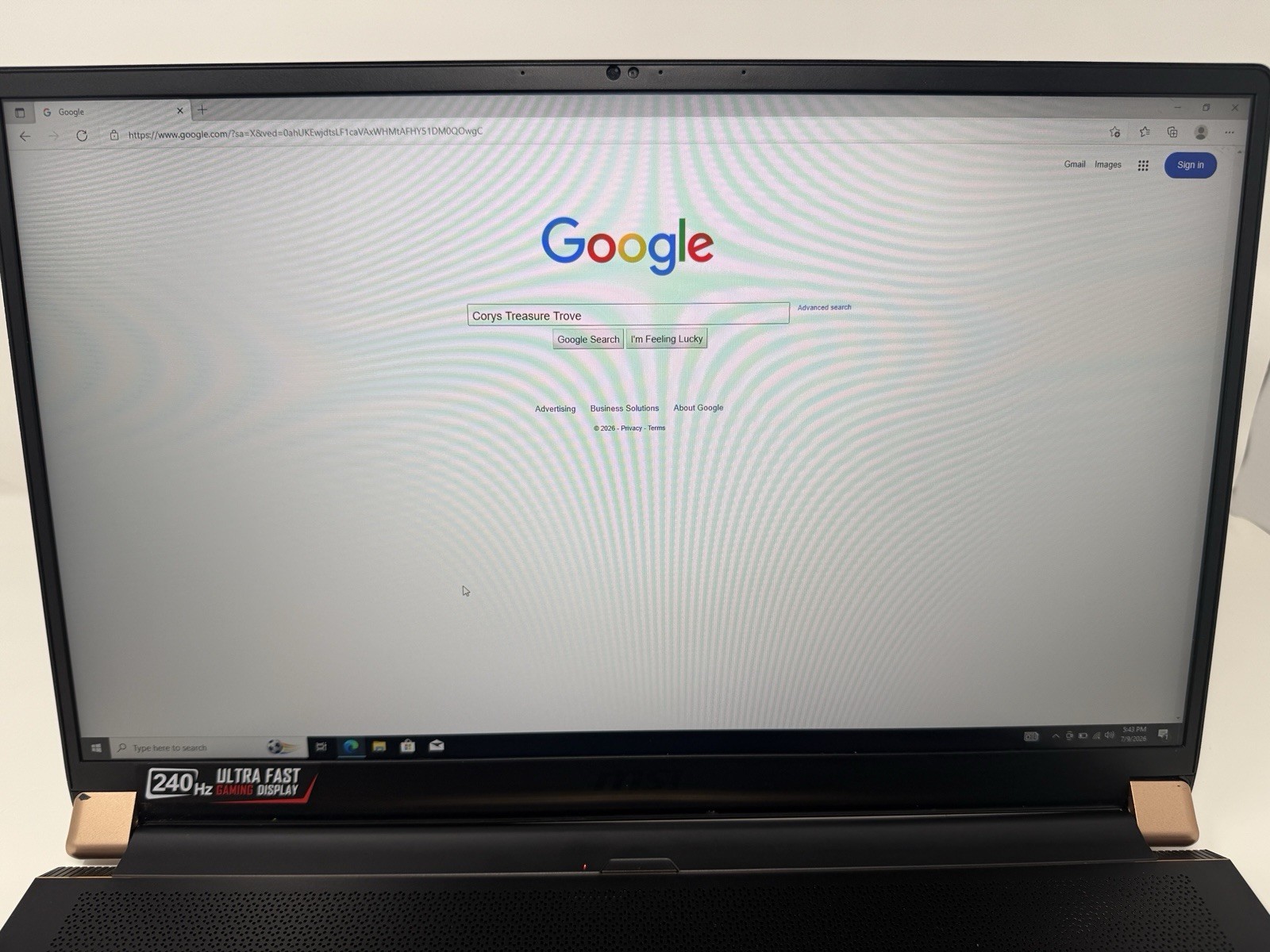 MSI GS75 Stealth 10SE-620 – 17.3″ FHD – i7-10875H –16GB RAM –RTX 2060 –512GB SSD