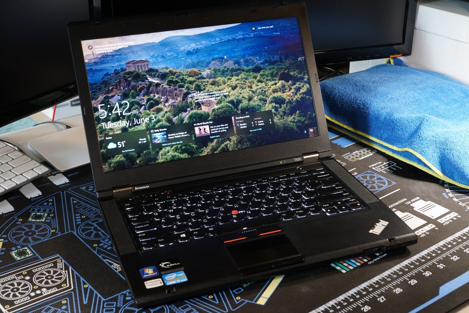 Lenovo ThinkPad T430 i7-3740QM 2.7GHz 16GB 512GB + 256GB SSD 1vyrain Win 10