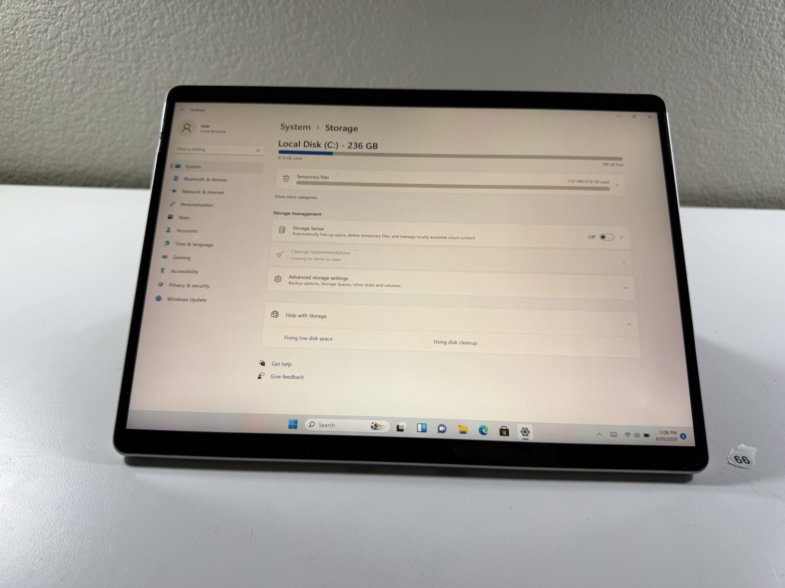 Microsoft Surface Pro 8 (1982) i5-1145G7 – 16GB RAM – 256GB 120Hz – Win 11 Pro