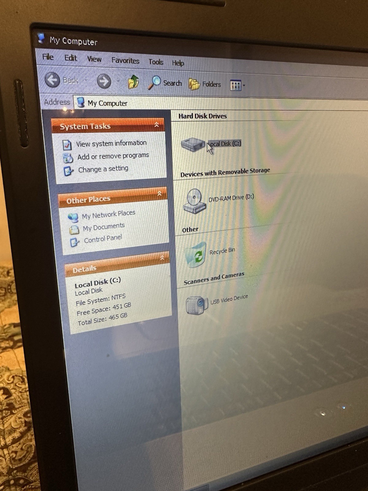 Hp Pavilion G71-340US Vintage Windows XP Professional Retro Pc Gaming Laptop