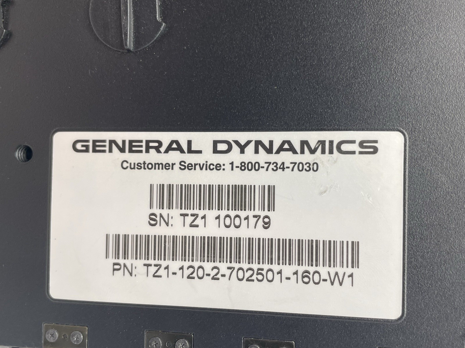 GENERAL DYNAMICS TADPOLE TOPAZ RUGGEDIZED LAPTOP 14.5″ PARTS REPAIR UNTESTED
