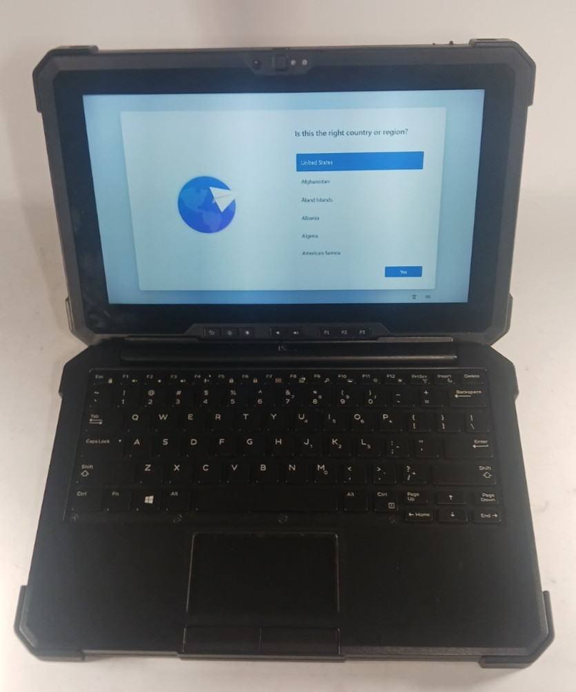 DELL Latitude 7220 Rugged Extreme Tablet Intel i7-8665u 16GB 512GB Touchscreen