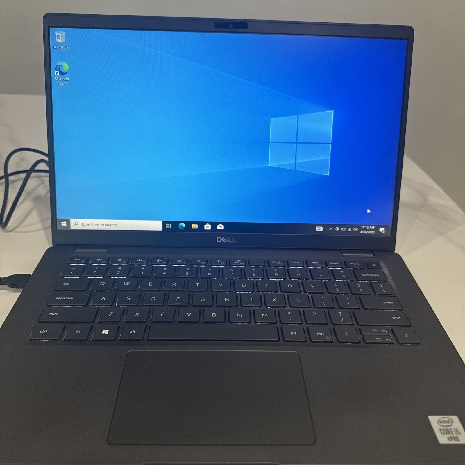 DELL LATITUDE 7410 1.7GHz i5-10310U 256GB SSD 8GB no p supply (Read description)