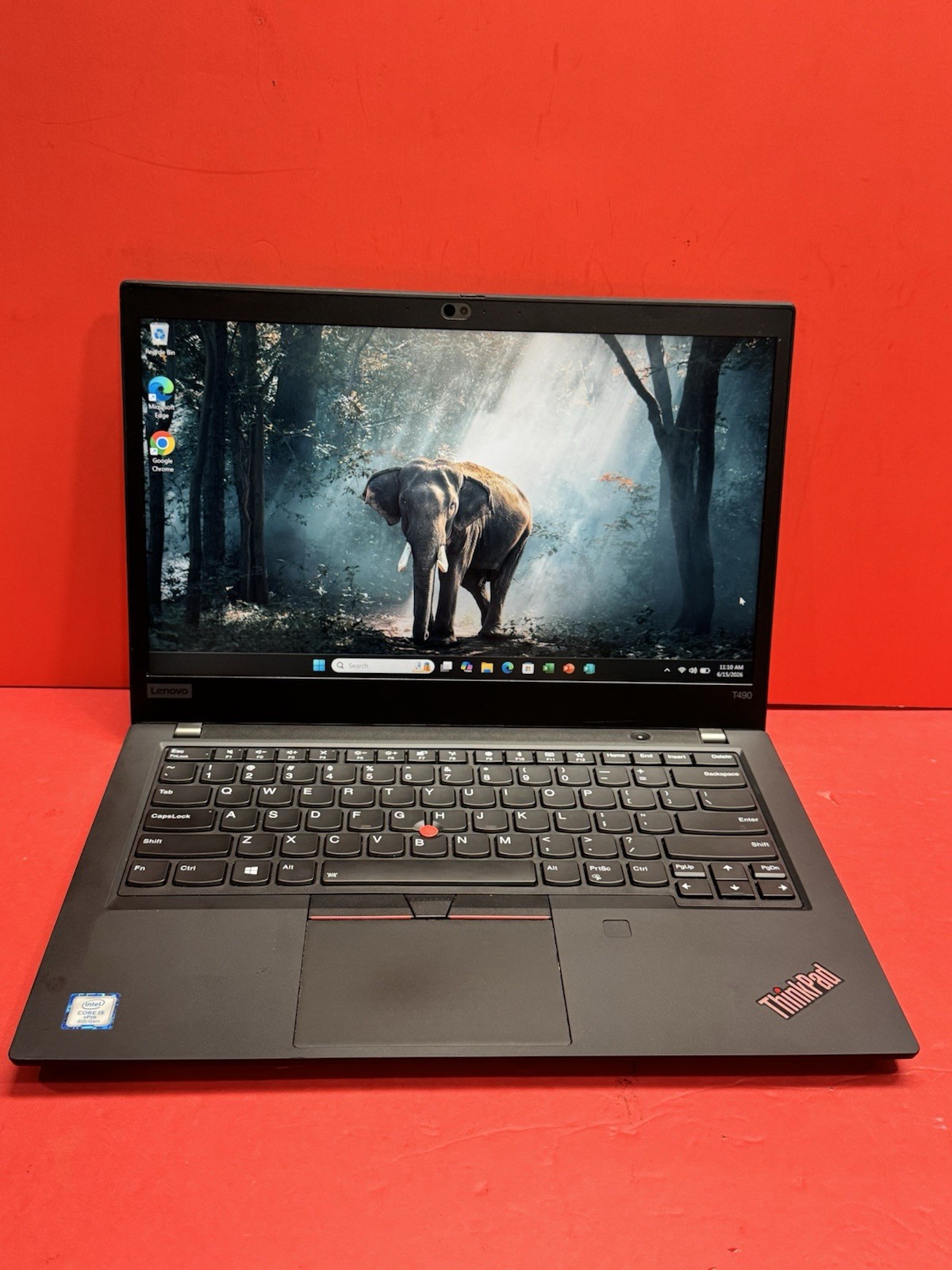 Lenovo ThinkPad T490 14” (256GB SSD 8th i5- 1.6GHz 16GB RAM) Touch screen
