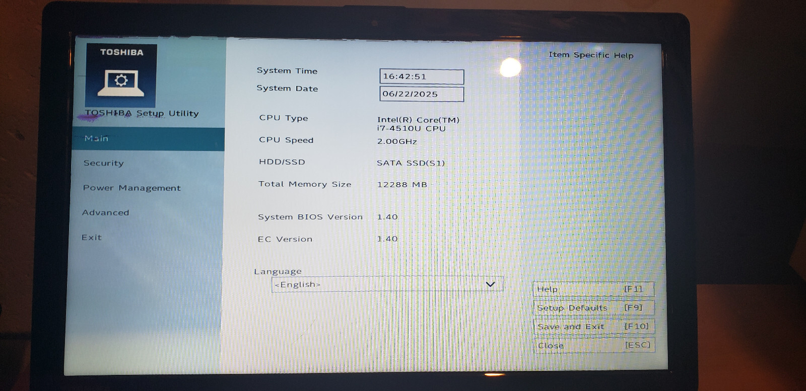 Toshiba Satellite S55-B5280, 15.6″, i7-4510u, 12GB, no HDD, READ