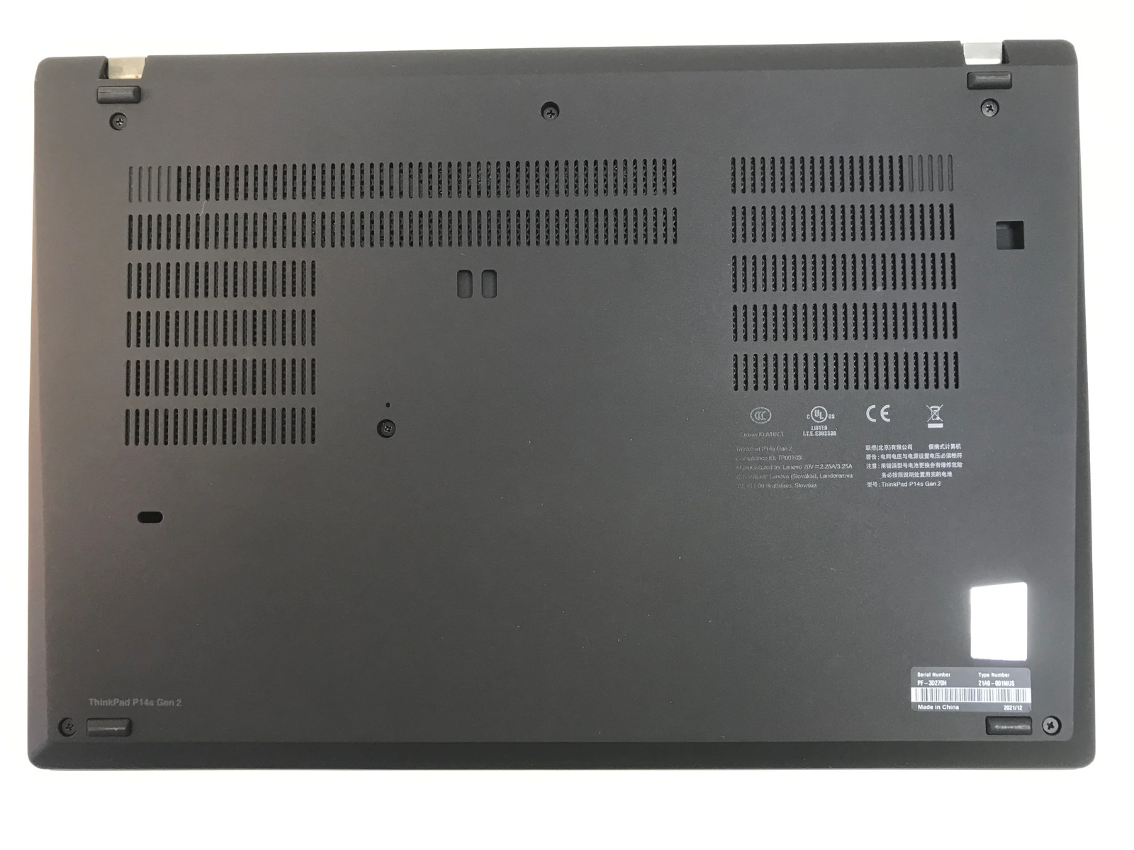 Lenovo ThinkPad P14s G2 21A0001MUS 14″ Workstation – R5 – 16GB RAM – 256GB SSD