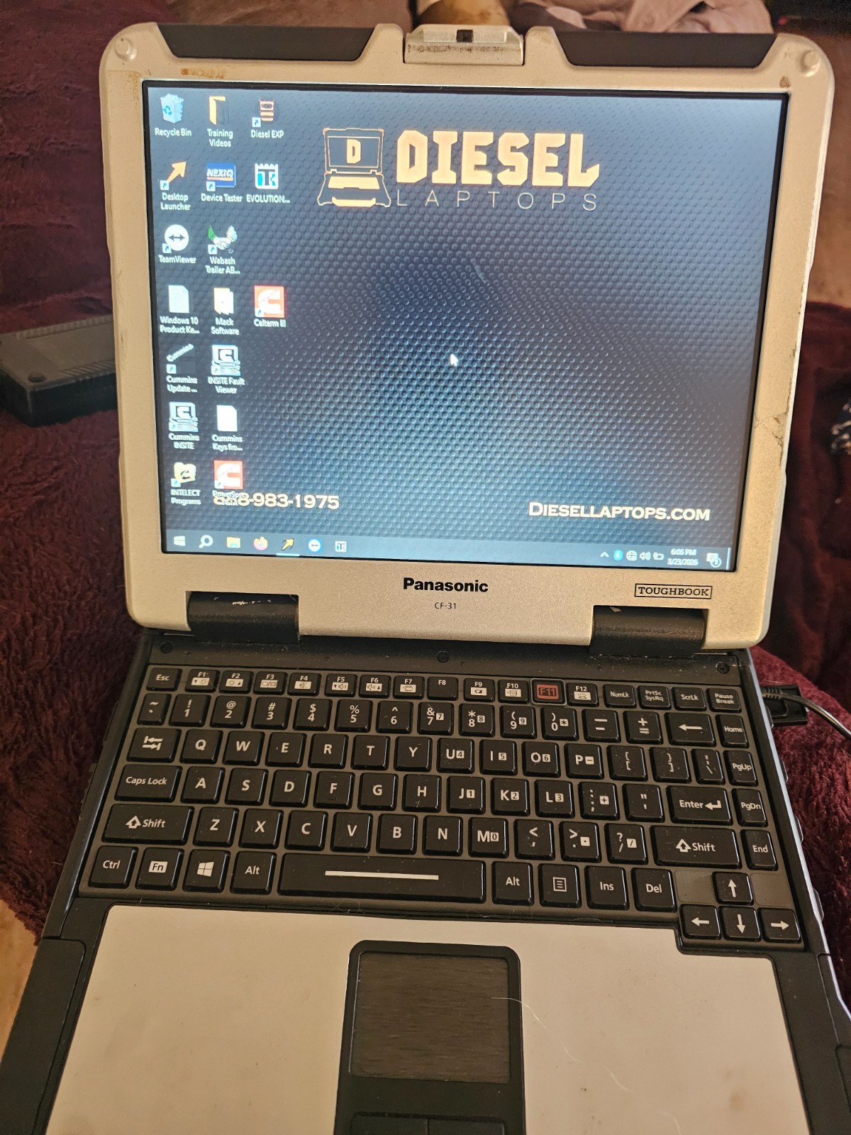 Panasonic Toughbook-31 13.1in. (160GB, Intel Core i5 1st Gen., 2.4GHz, 8GB)…