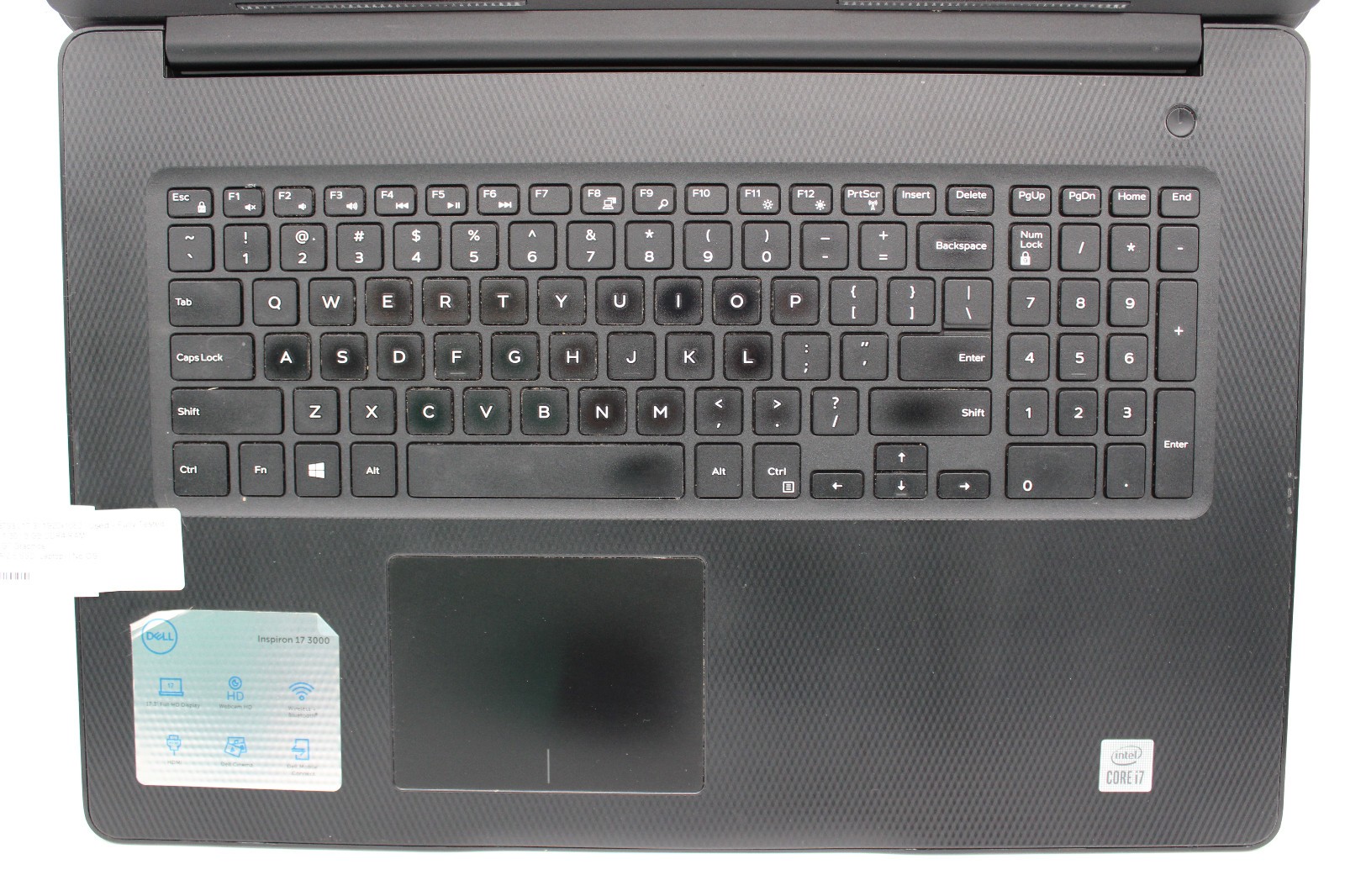 Dell Inspiron 3793 _ i7-1065G7 _ 8GB RAM _ 240GB SSD _ No OS