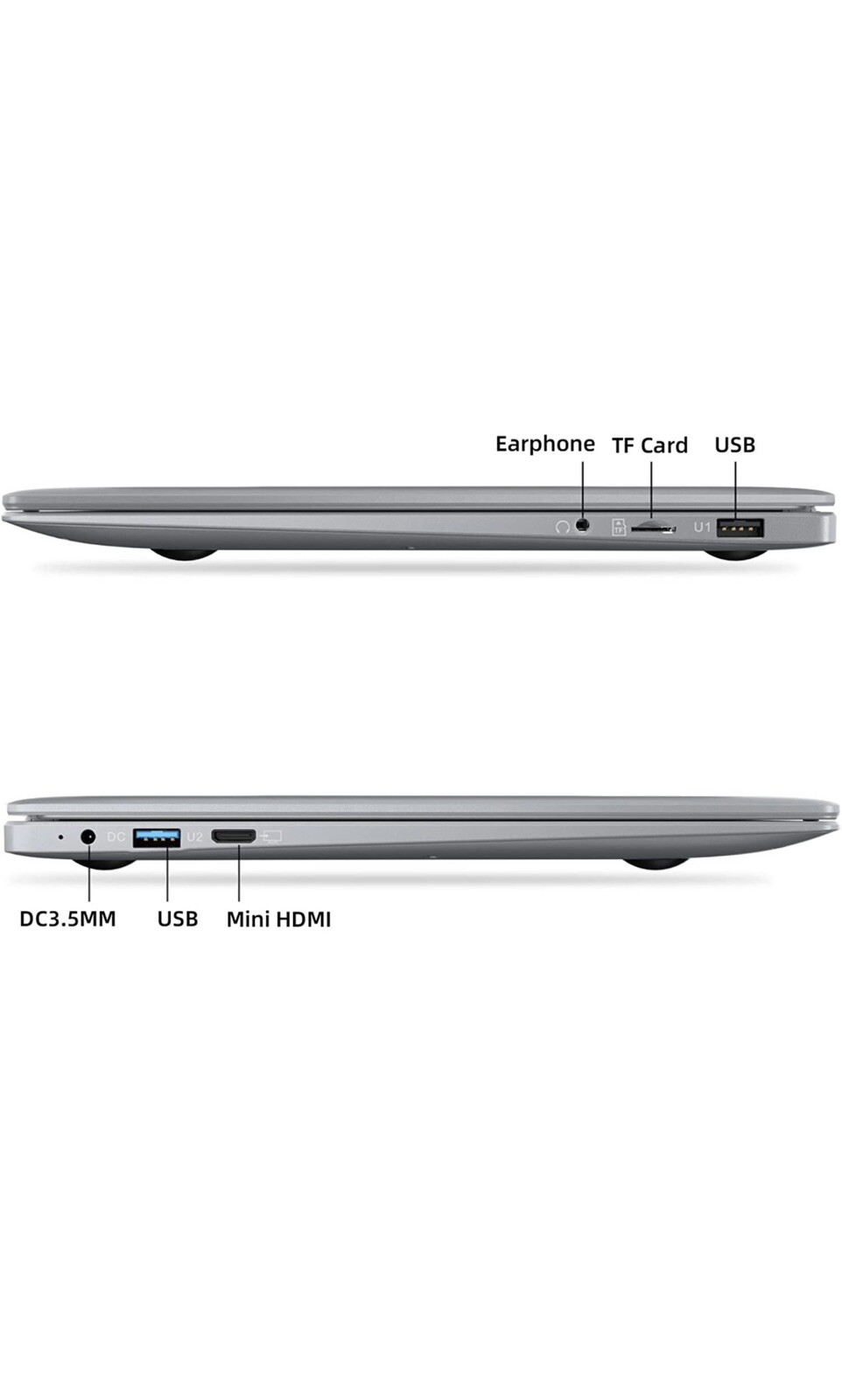 Jumper Notebook 14 Pollici, PC Portatile Windows 11, 12GB RAM 256GB SSD ROM,…