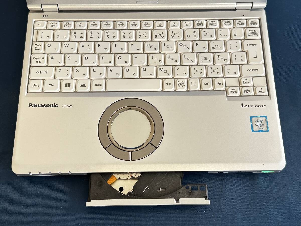 Panasonic Let’S Note CF-SZ6 Laptop SSD 256GB RAM 8GB Used DVD Drive w/ AC