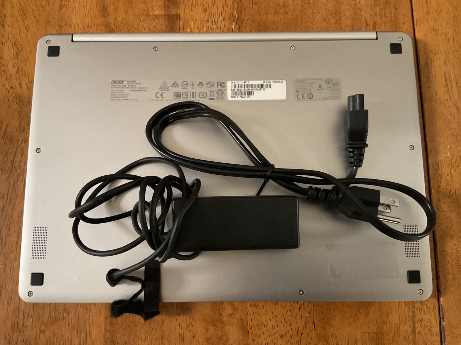 Acer Chromebook 13 CB5-312T-K6TF 13.3″ 32GB, Grey