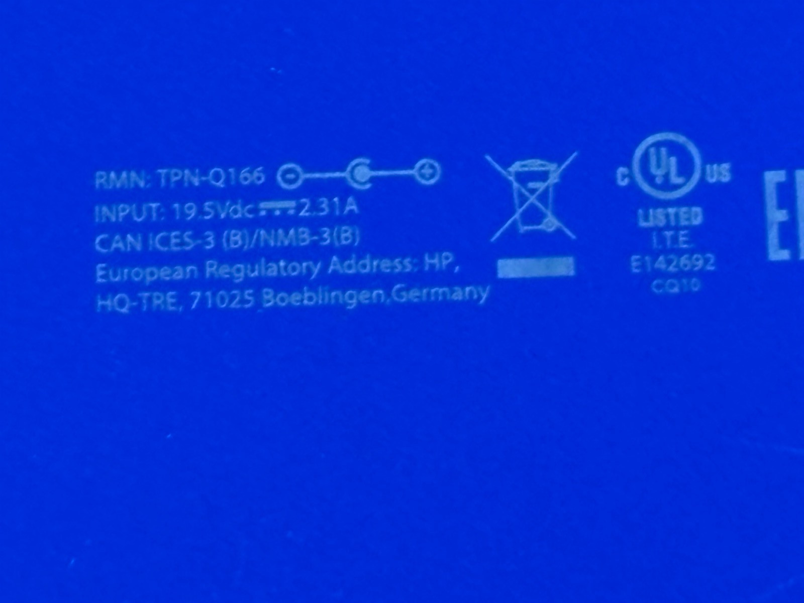 HP Stream 11-r015wm 11.6″ Laptop Intel Blue For Parts Repair No Charger