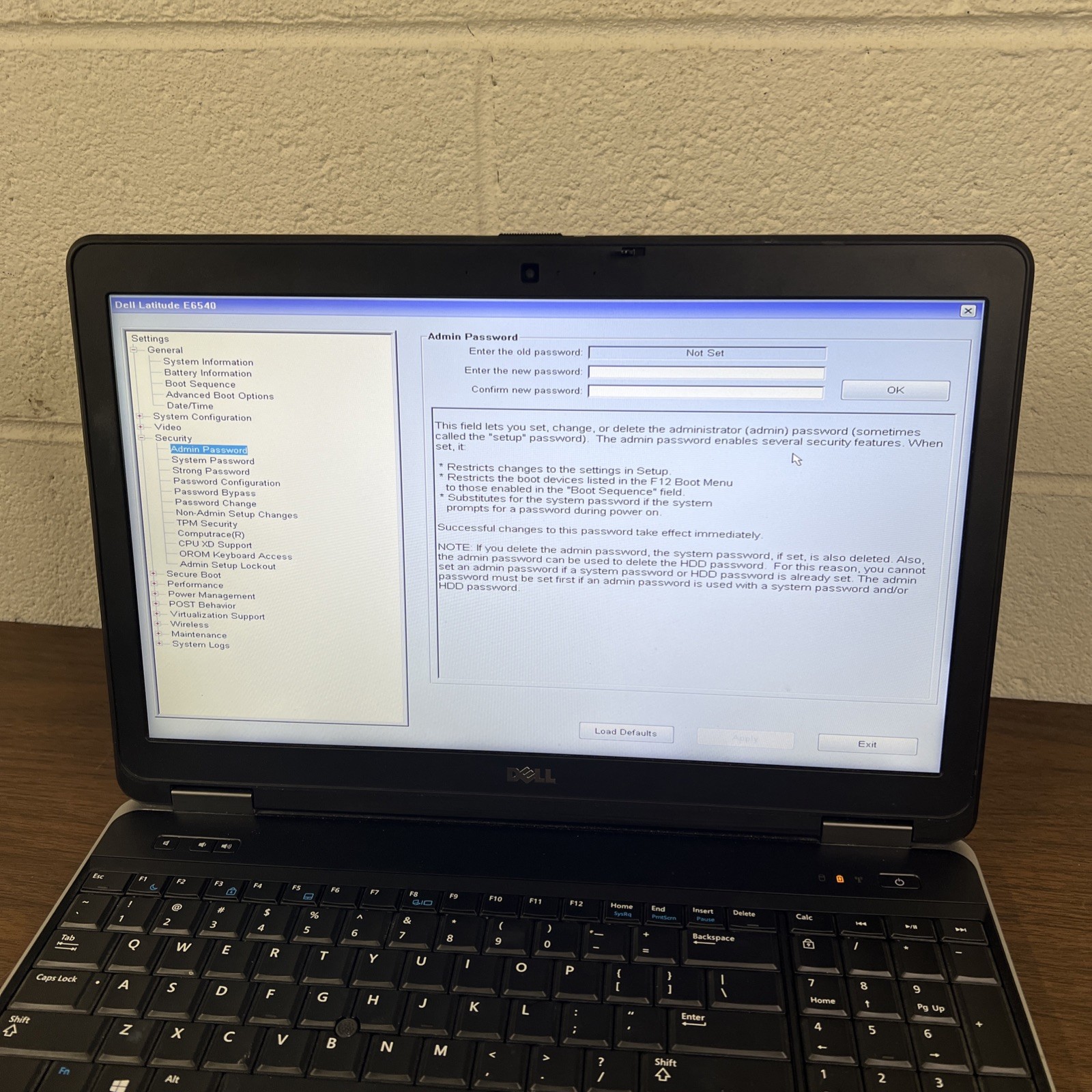 Dell Latitude E6540 i7-4610M CPU 3.0GHz 4GB RAM – No HDD/SSD No OS