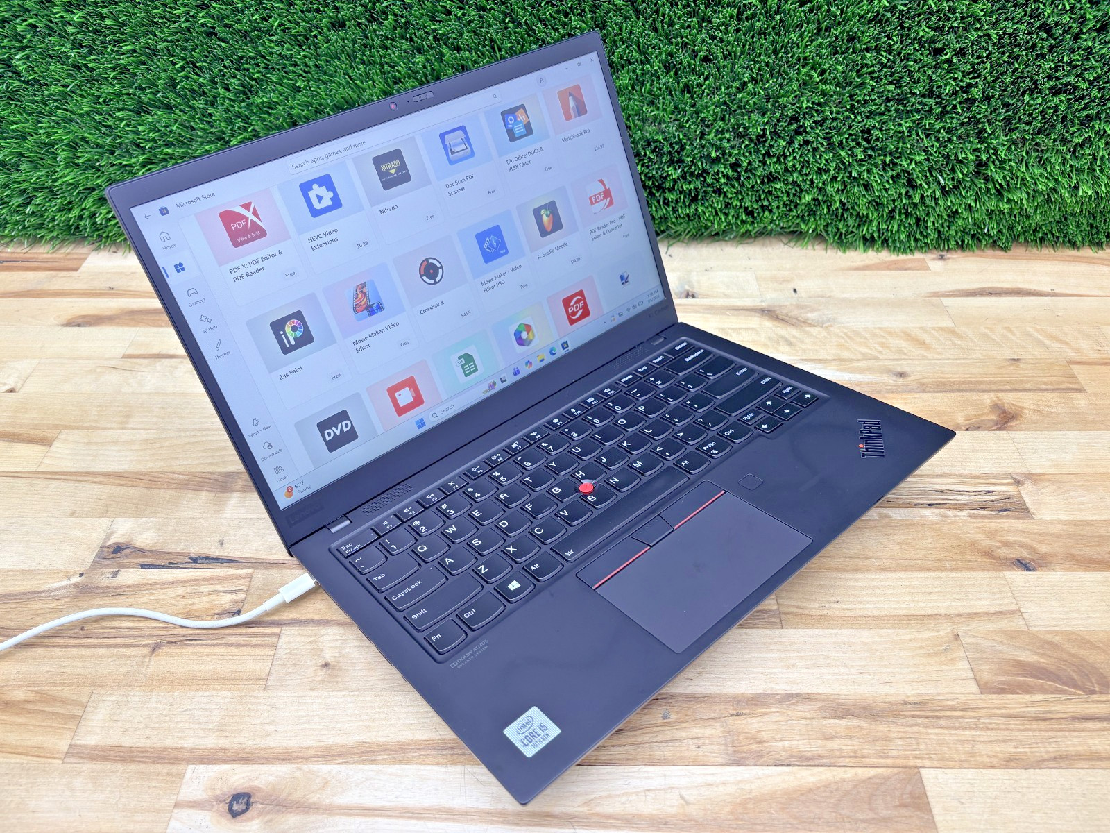 Lenovo ThinkPad x1 Carbon 7 i5-10th Gen 1.60GHz 16GB RAM 256GB SSD Win 11 Pro*