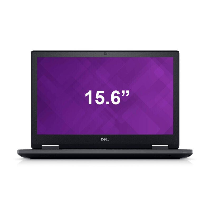 Dell Precision 7520 i7 Quad 2.70GHz 32GB RAM 512GB SSD 1920×1080 Cam Backlit W10