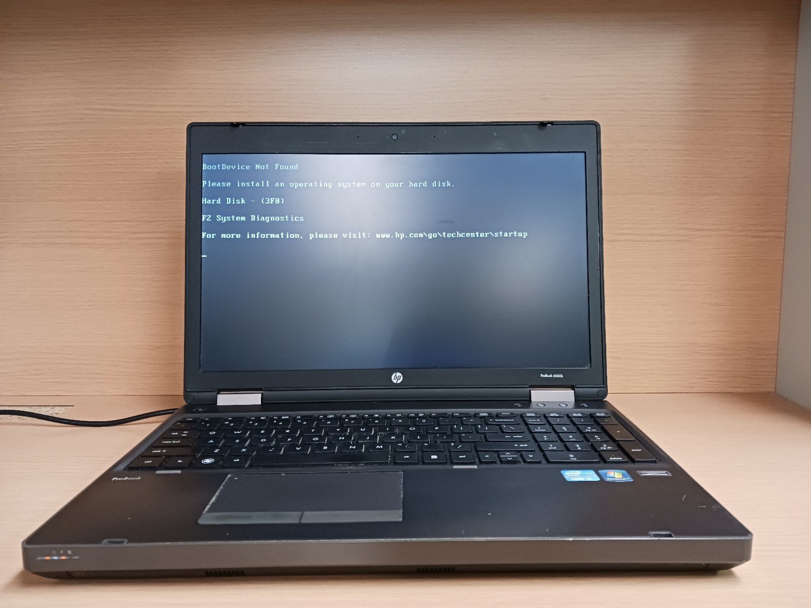 HP ProBook 6560b Laptop Intel Core i5 CPU, 4 GB RAM, No OS/HD/Battery/Charger FP